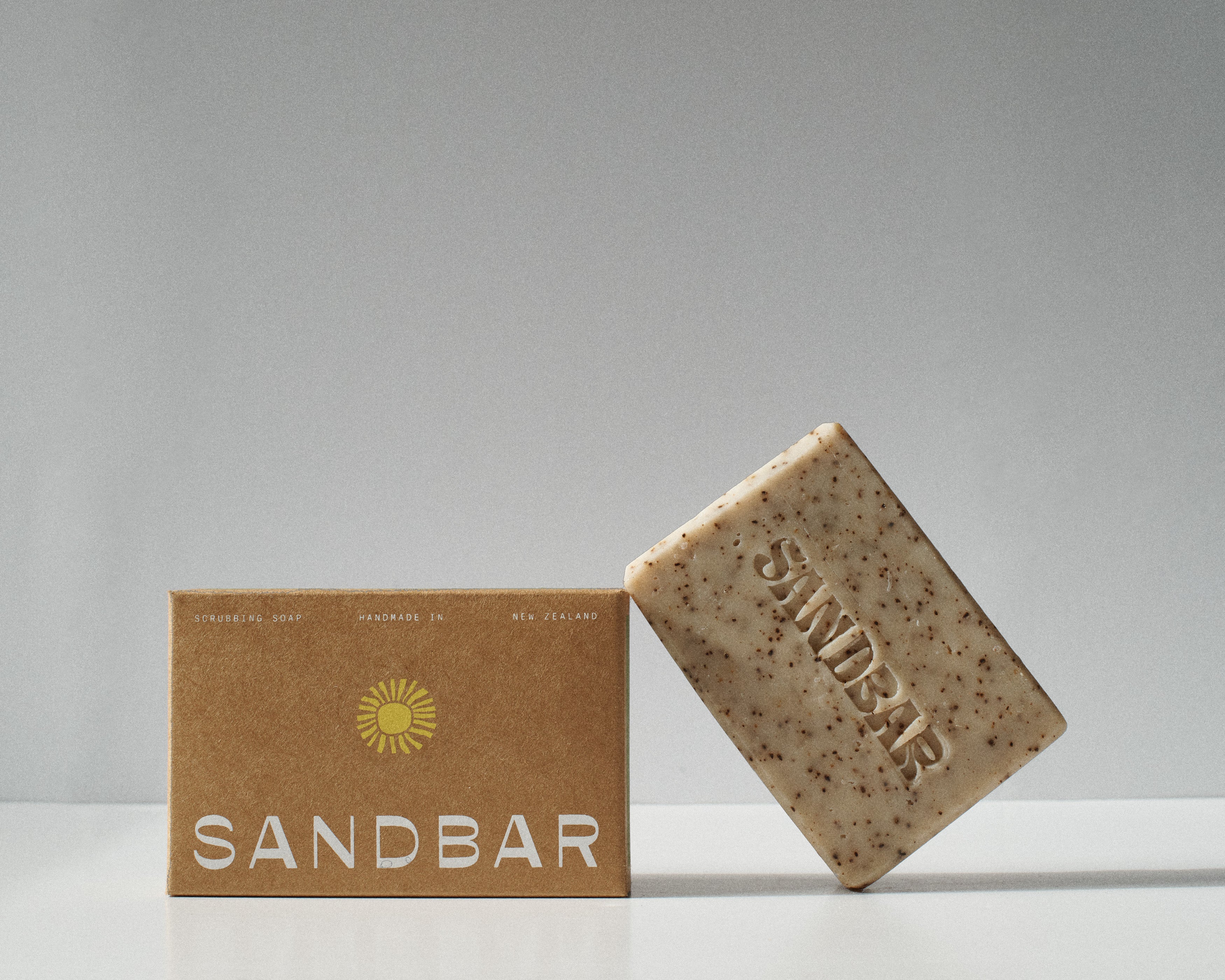 Ground Coffee & Mānuka Scrubbing Soap